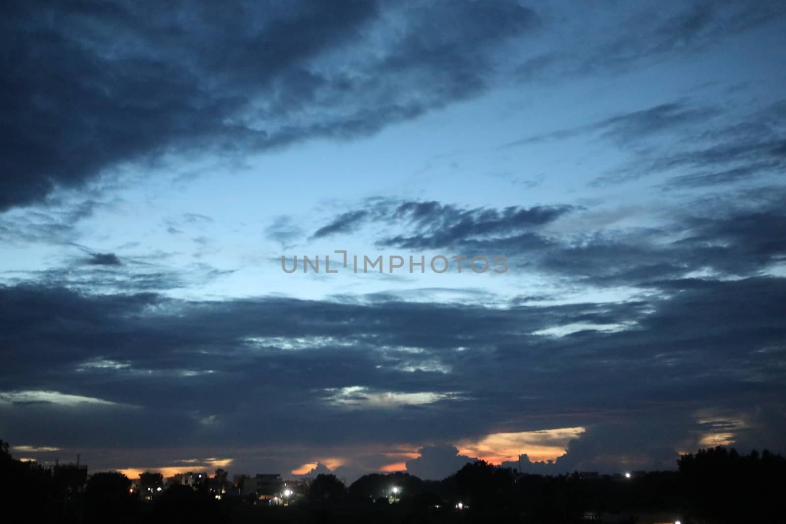 Blue Sky and clouds