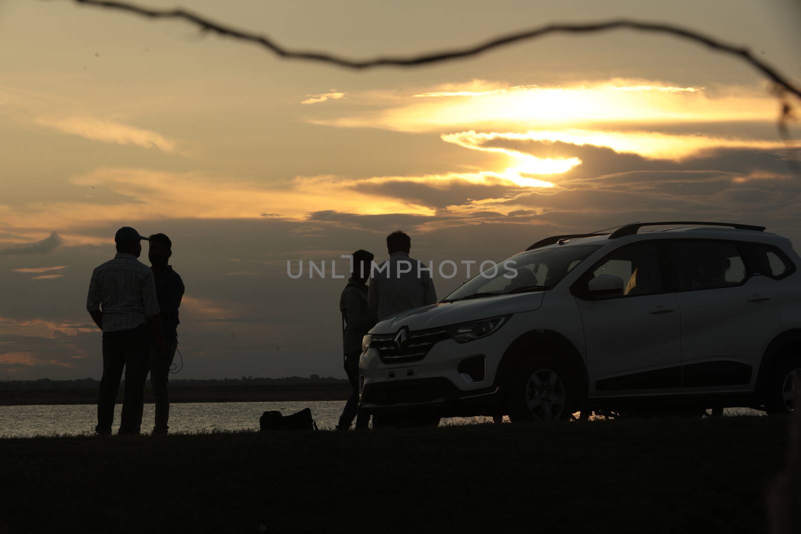 Photographer at Lake in the work