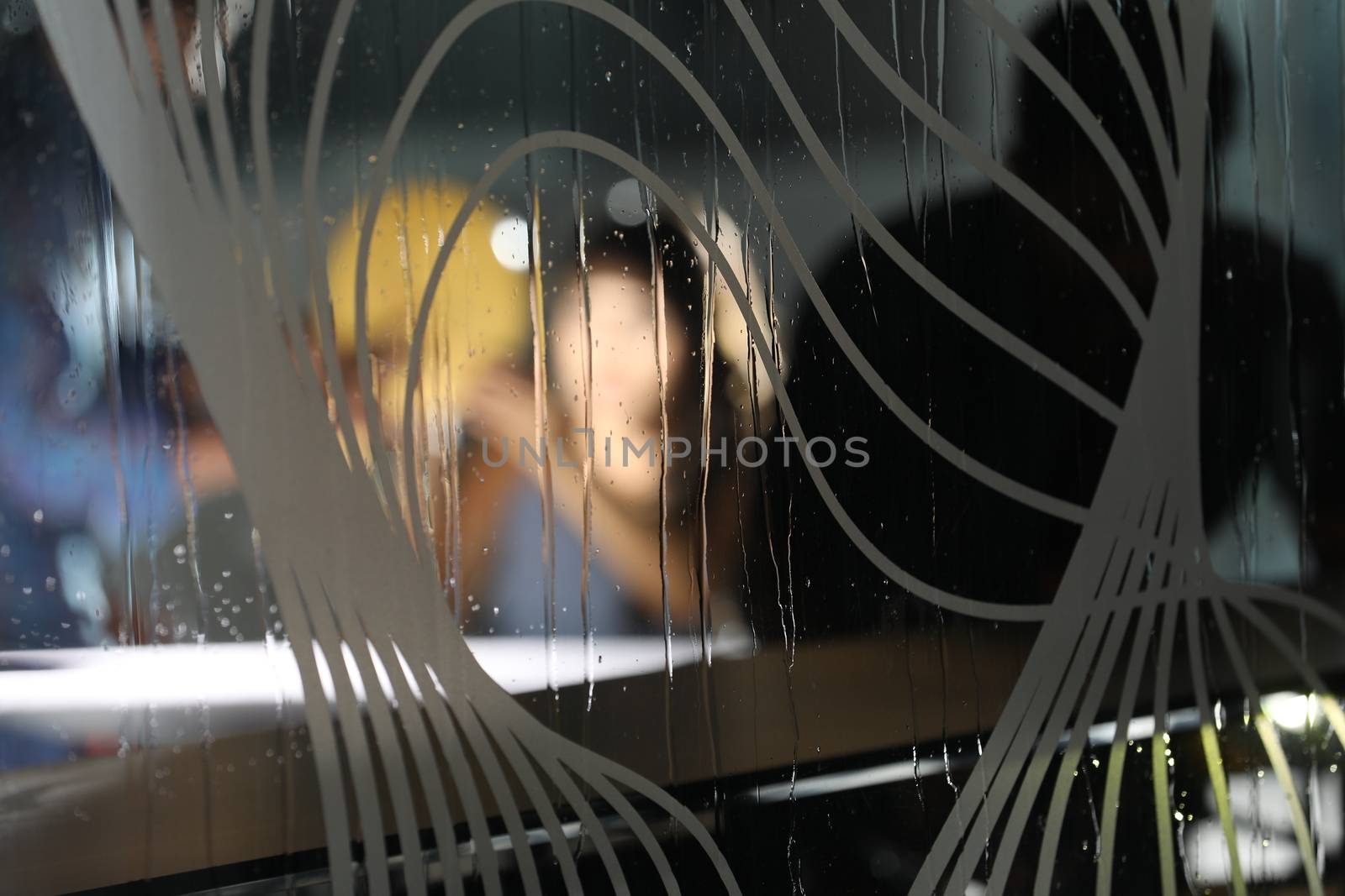 Abstract Glass Texture