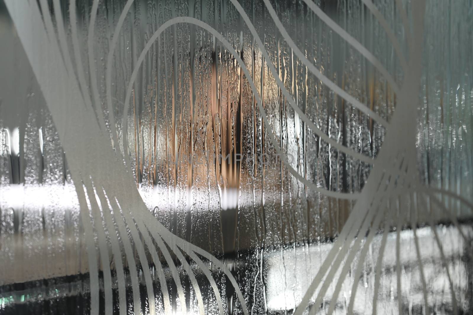 Abstract Glass Texture