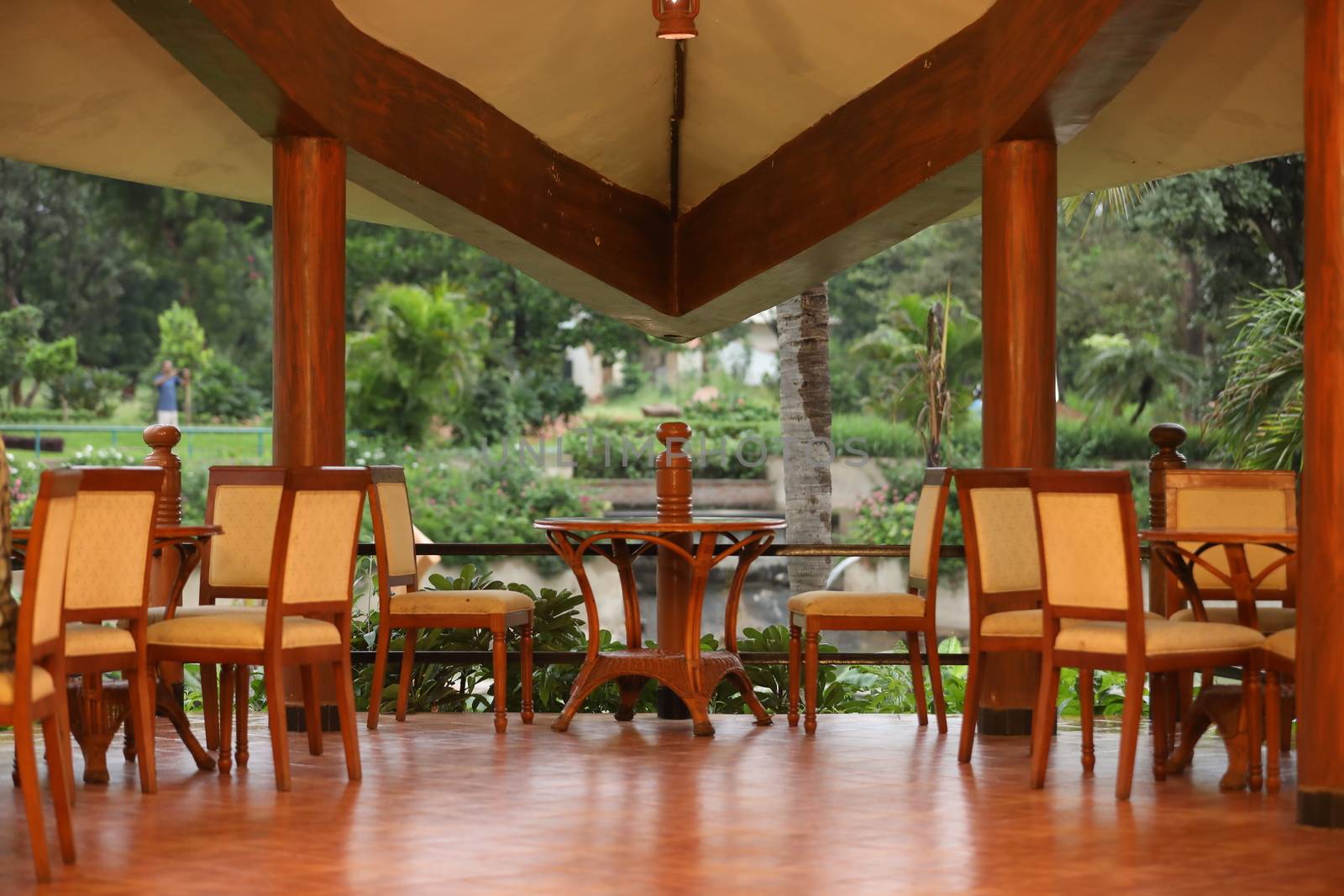 Indian People in a resort