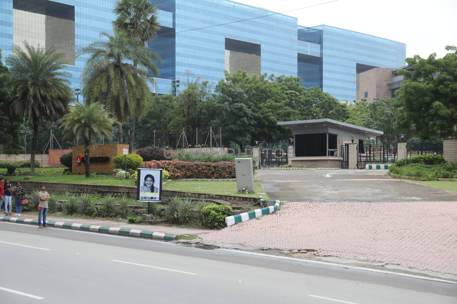 Workers on a Road