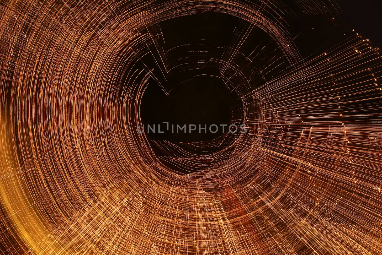 Abstract slow shutter lights