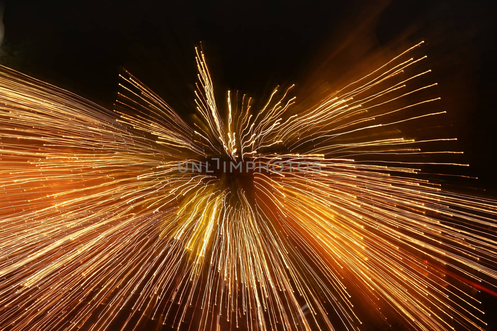 Abstract slow shutter lights