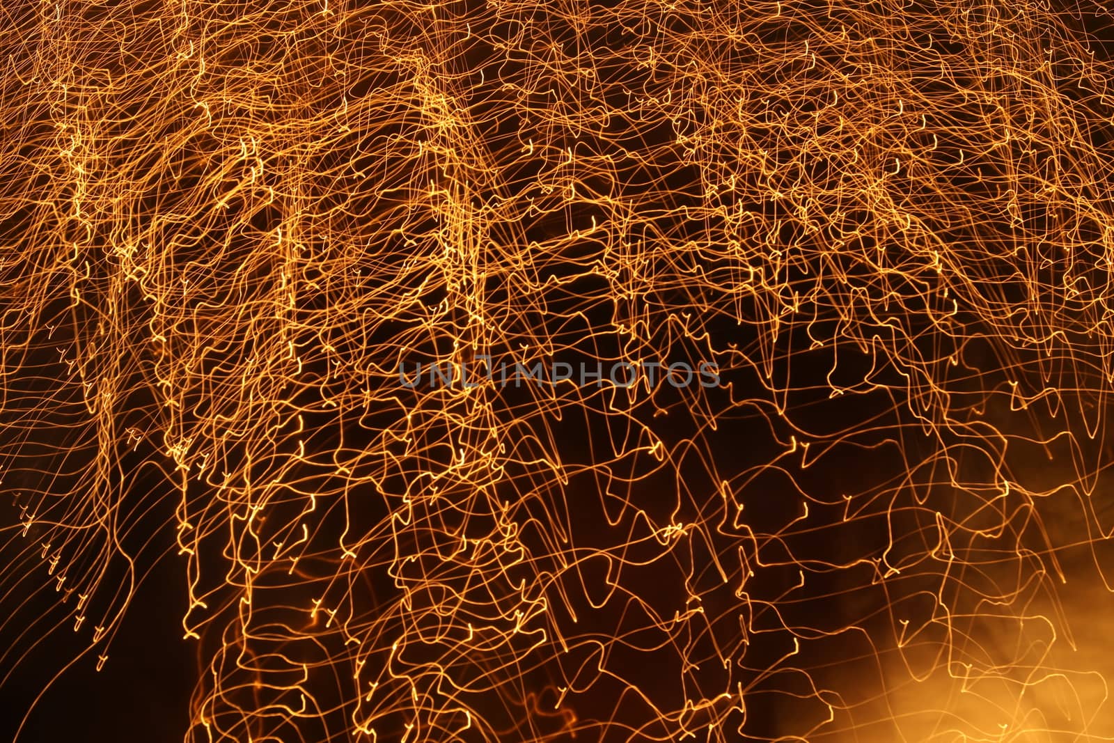Abstract slow shutter lights