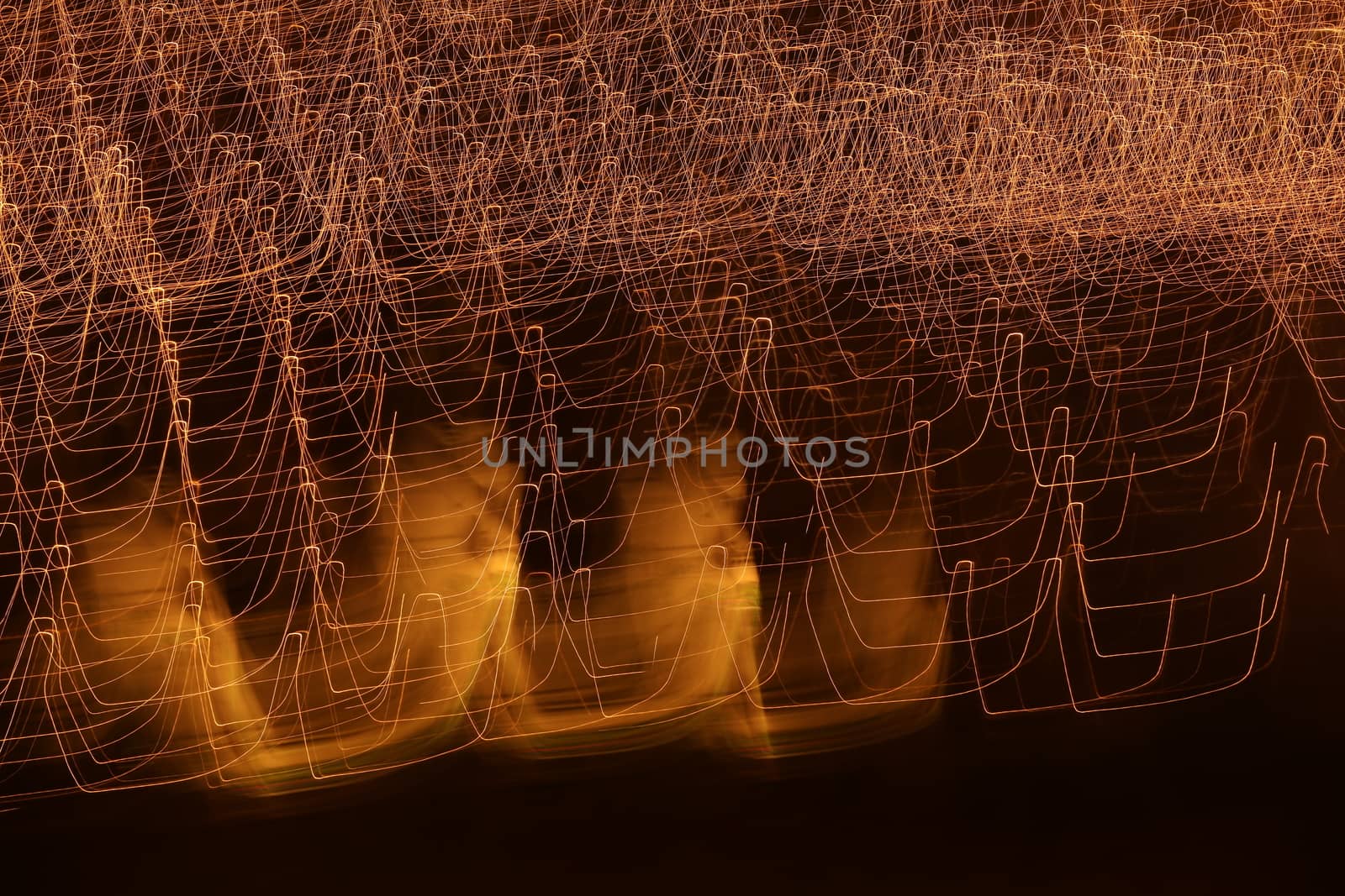 Abstract slow shutter lights