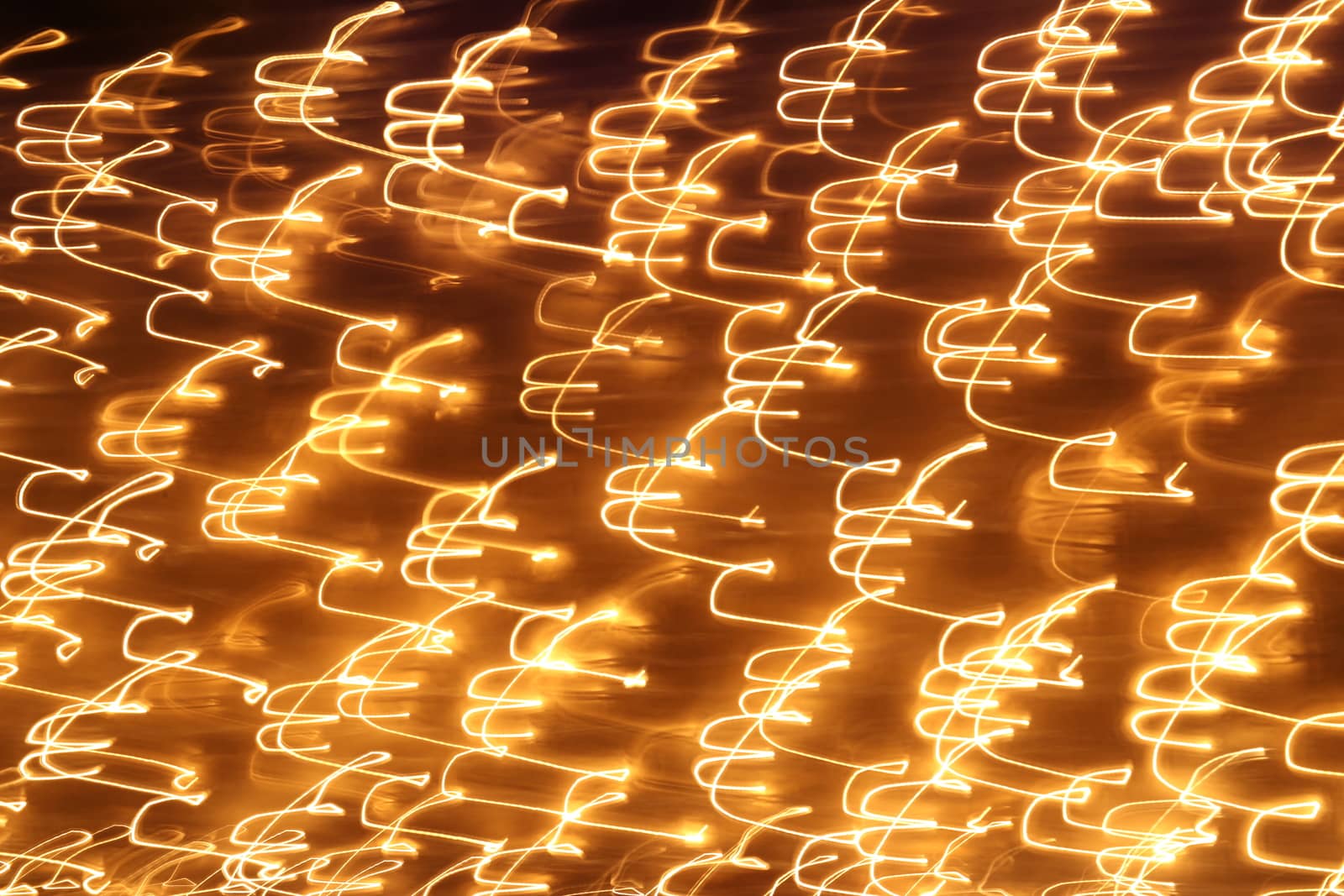 Abstract slow shutter lights