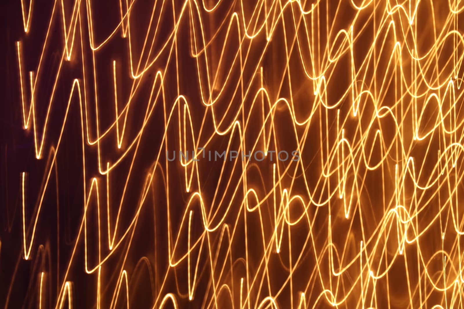 Abstract slow shutter lights