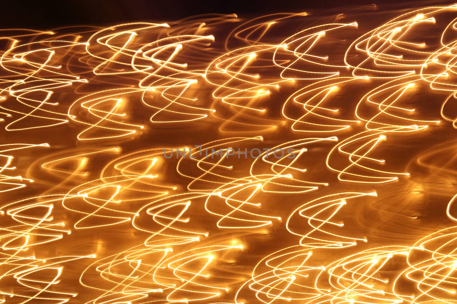 Abstract slow shutter lights