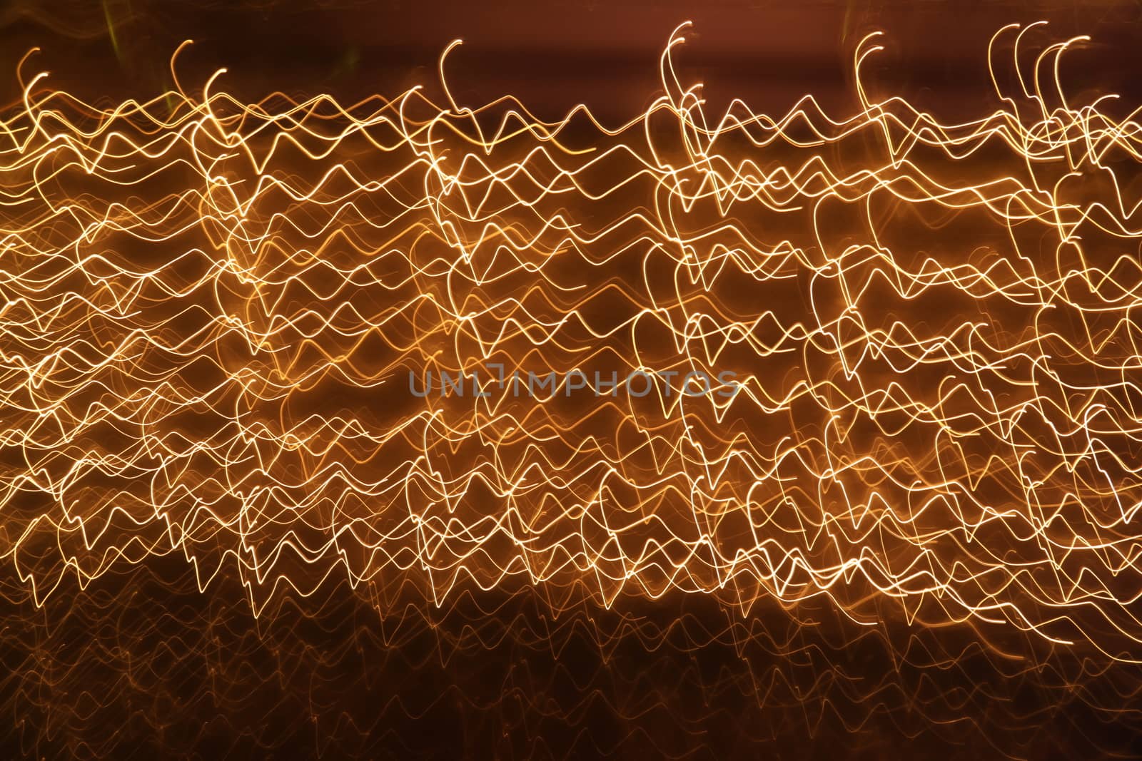 Abstract slow shutter lights