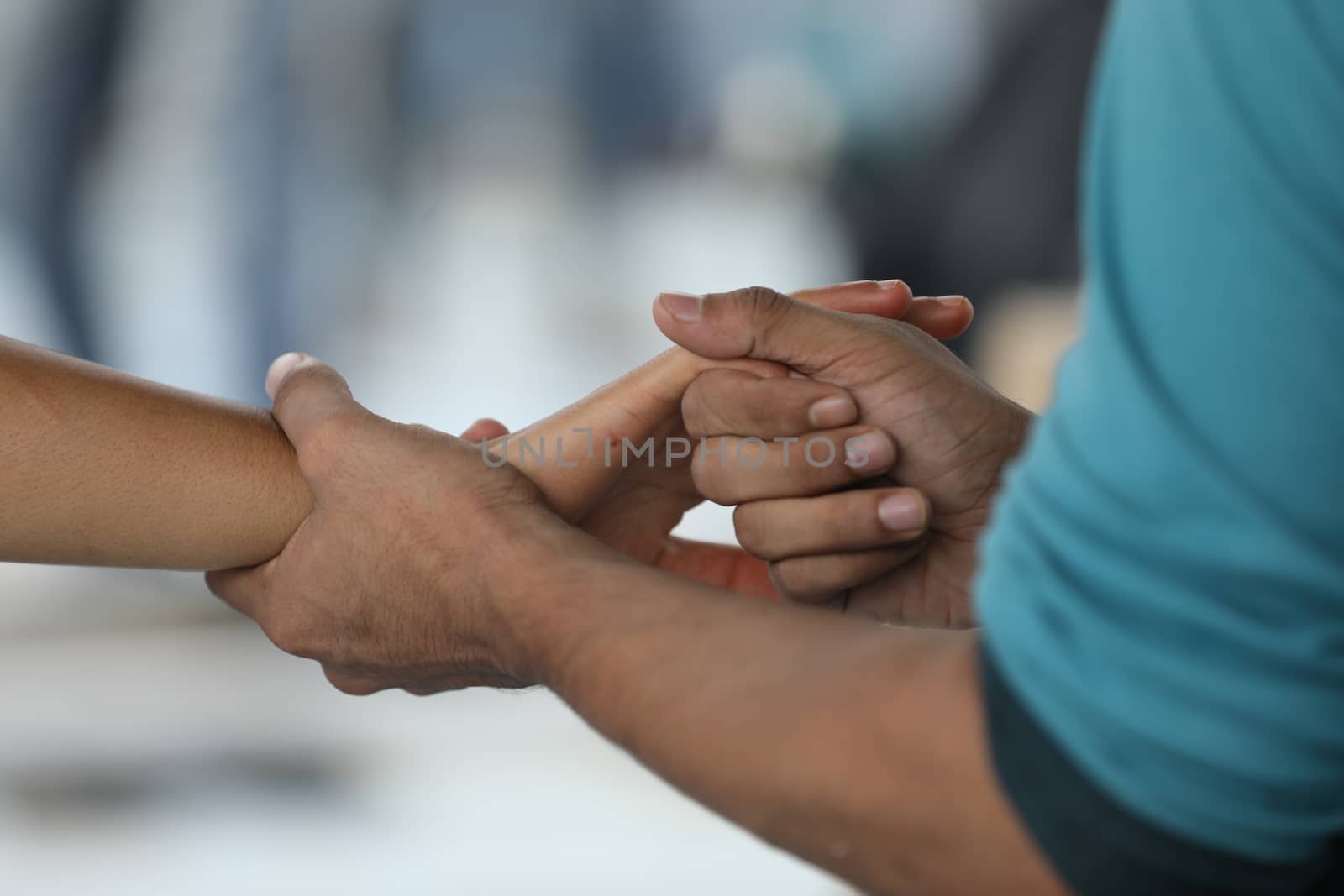 Lover Hands Closeup by rajastills