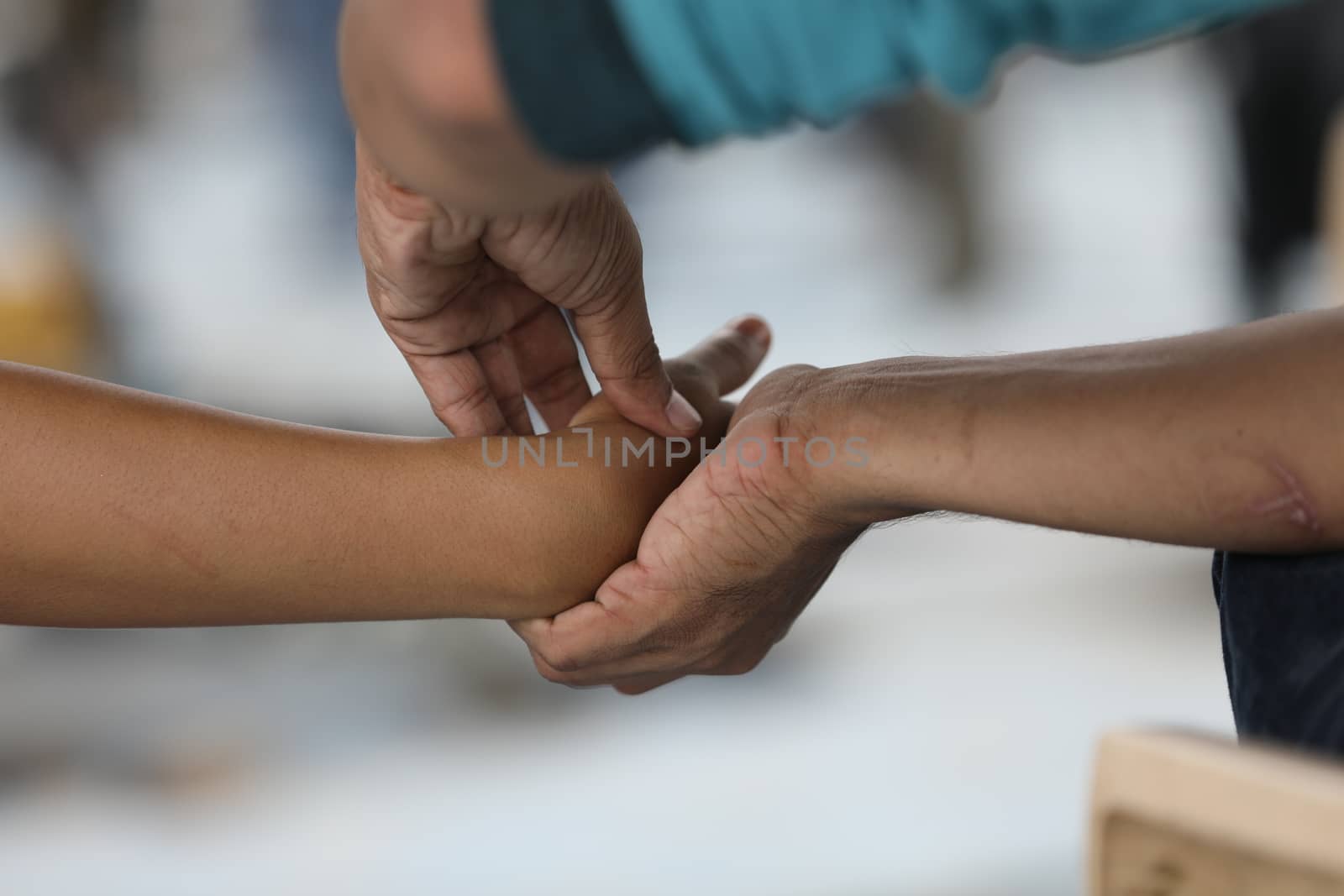 Lover Hands Closeup