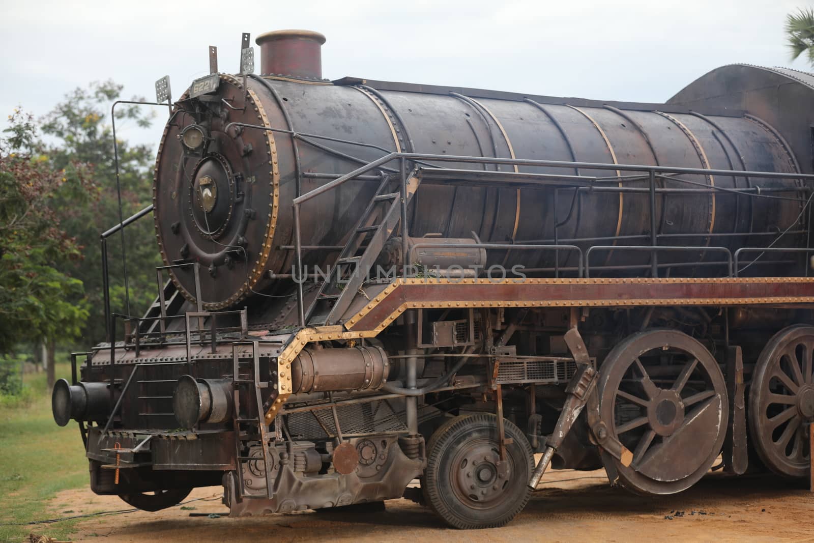 Vintage Train Steam Engine