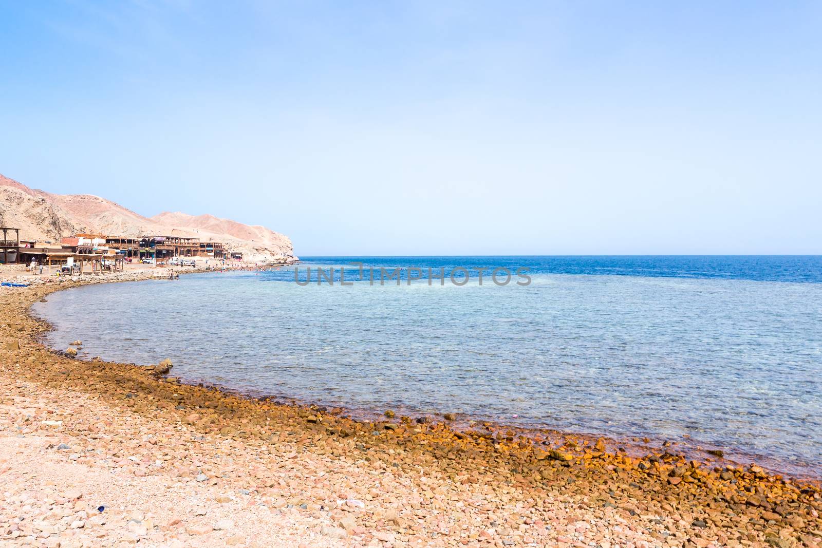 The blue hole in Dahab, Egypt. Africa.