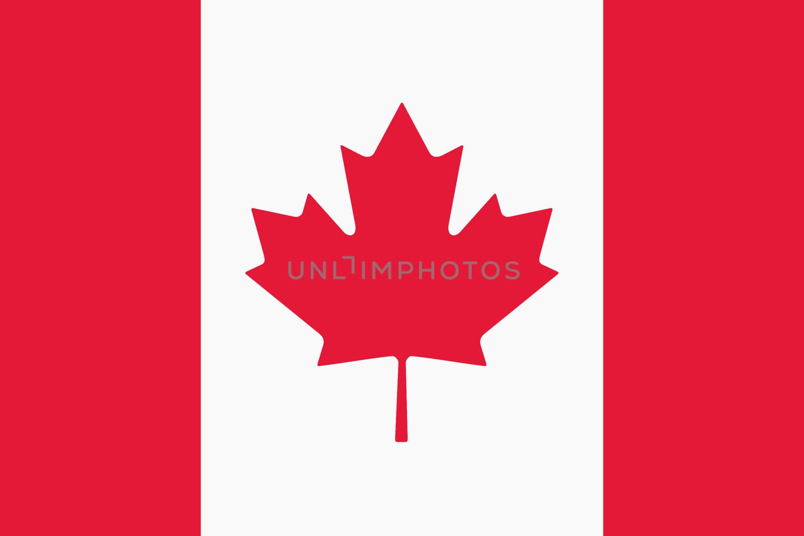 A Canada flag background illustration red white leaf