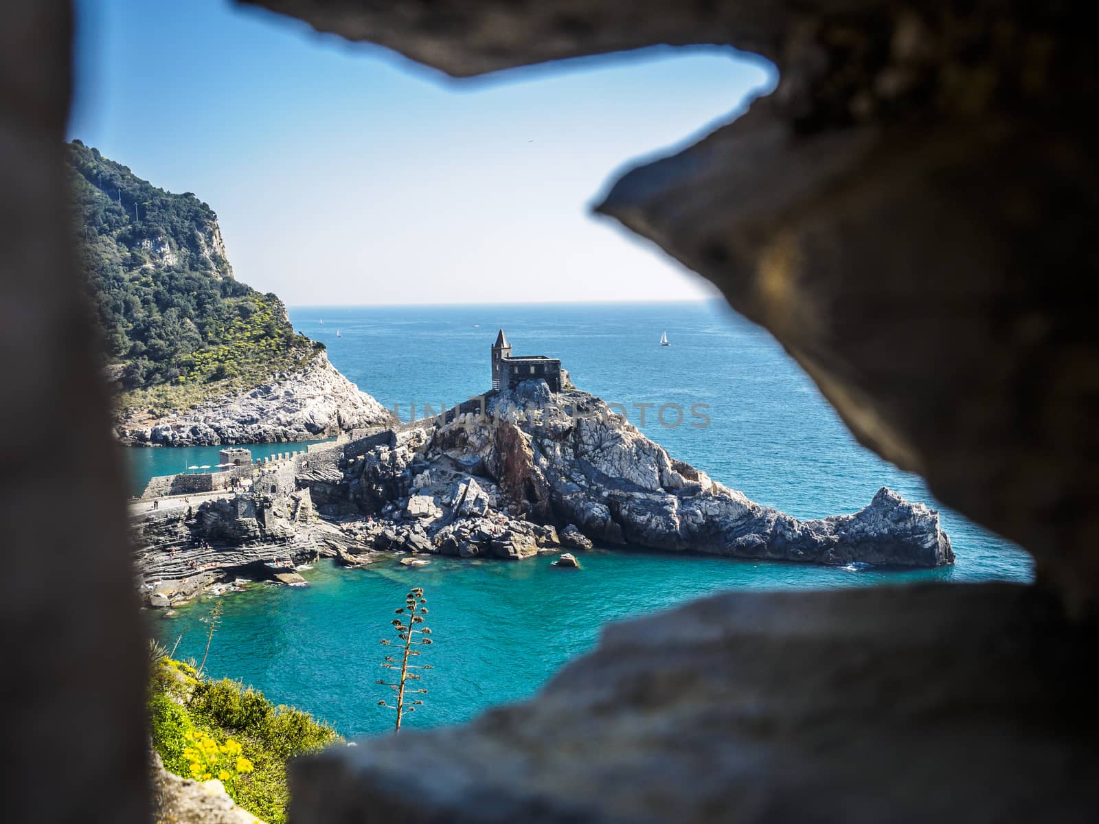 beautiful panorama of Cinque Terre in Liguria, Italy.