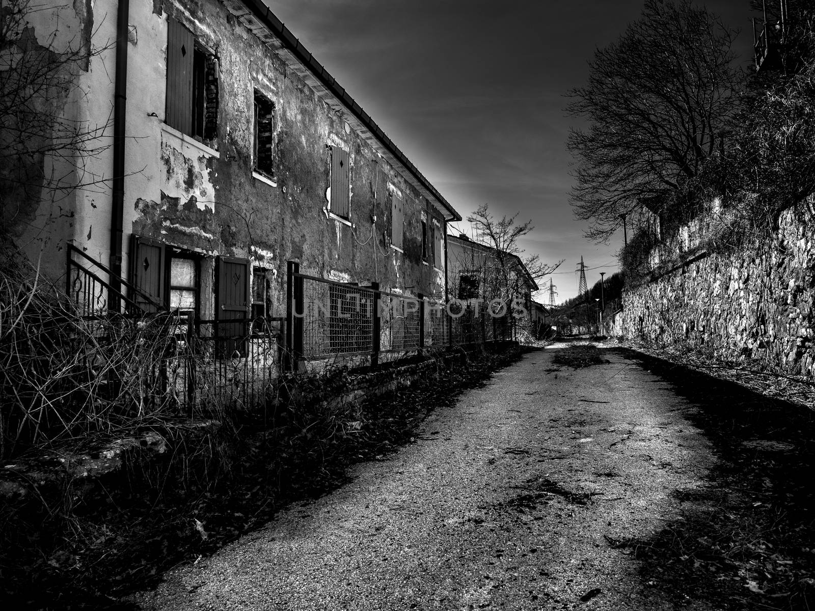 abandoned village by vinciber