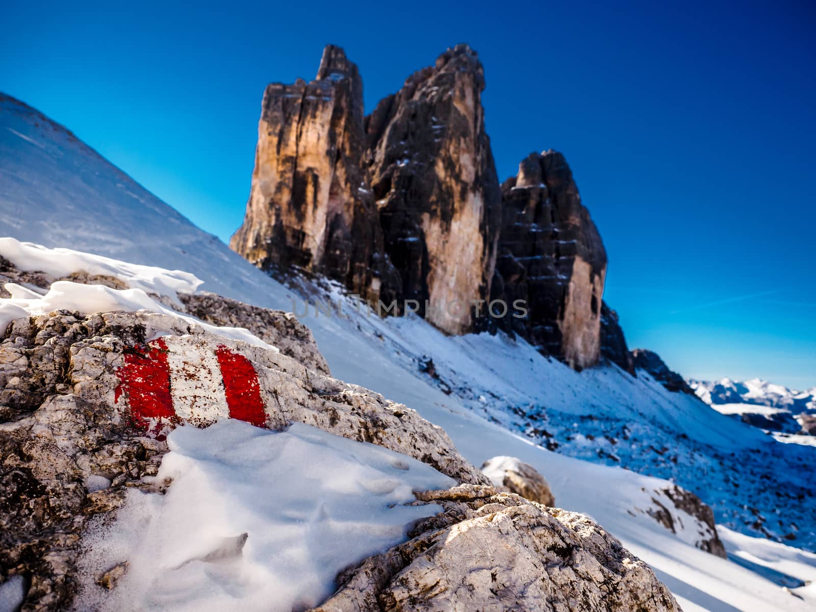 Dolomites. panorama of the Italian Alps