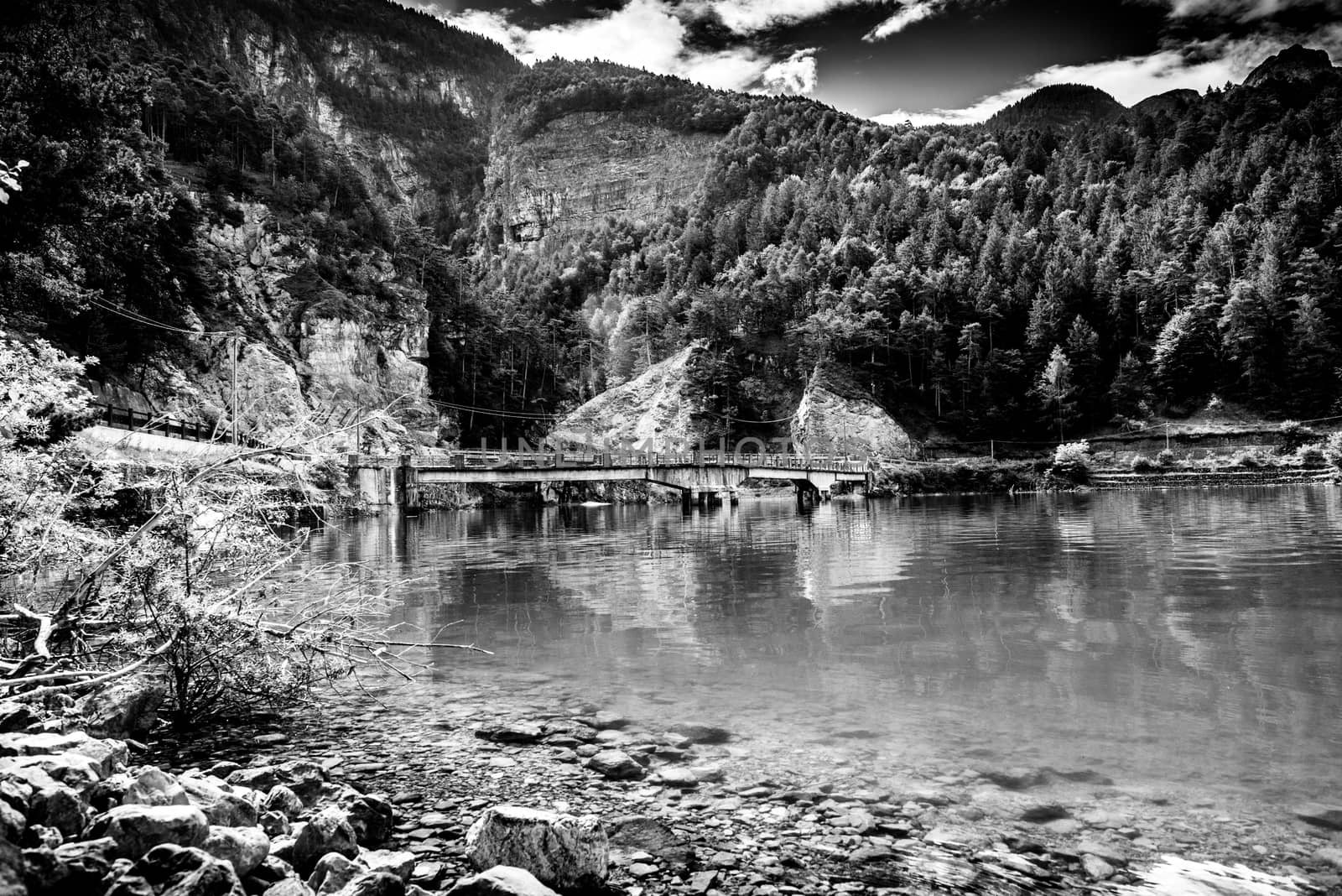 Dolomites. panorama of the Italian Alps