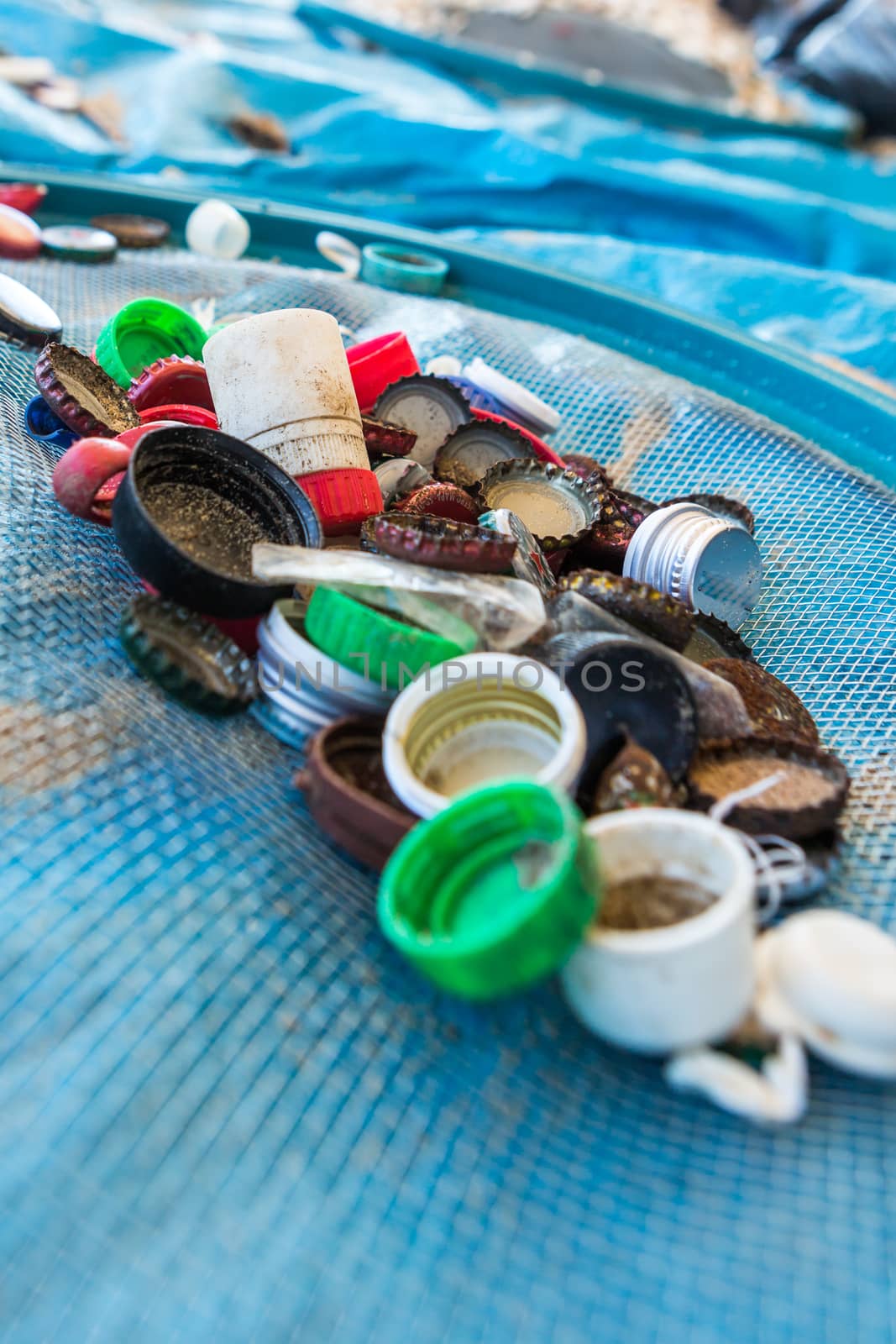 Beach Cleaning. Cleaning dirty beaches by the action of man. Sustainability of the planet and preservation of nature.