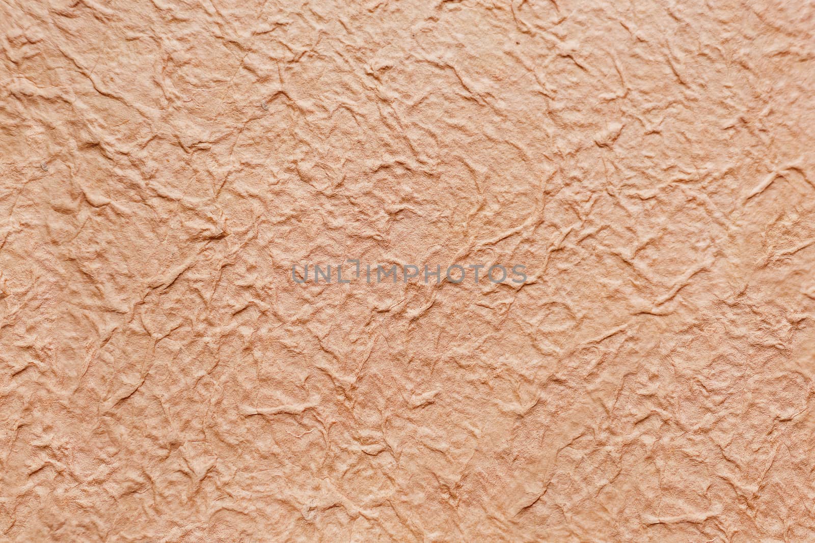 Abstract texture background. Handmade wrinkled paper with fibers.