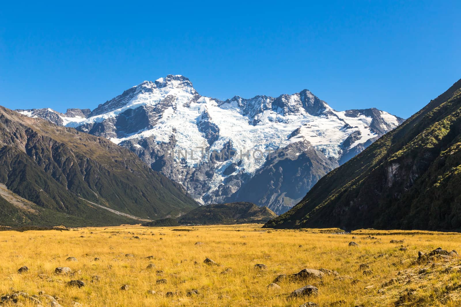 Aoraki Mount Cook National Park, New Zealand, Oceania.