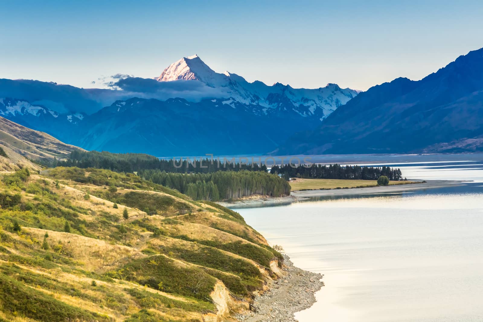 Aoraki Mount Cook National Park, New Zealand, Oceania.