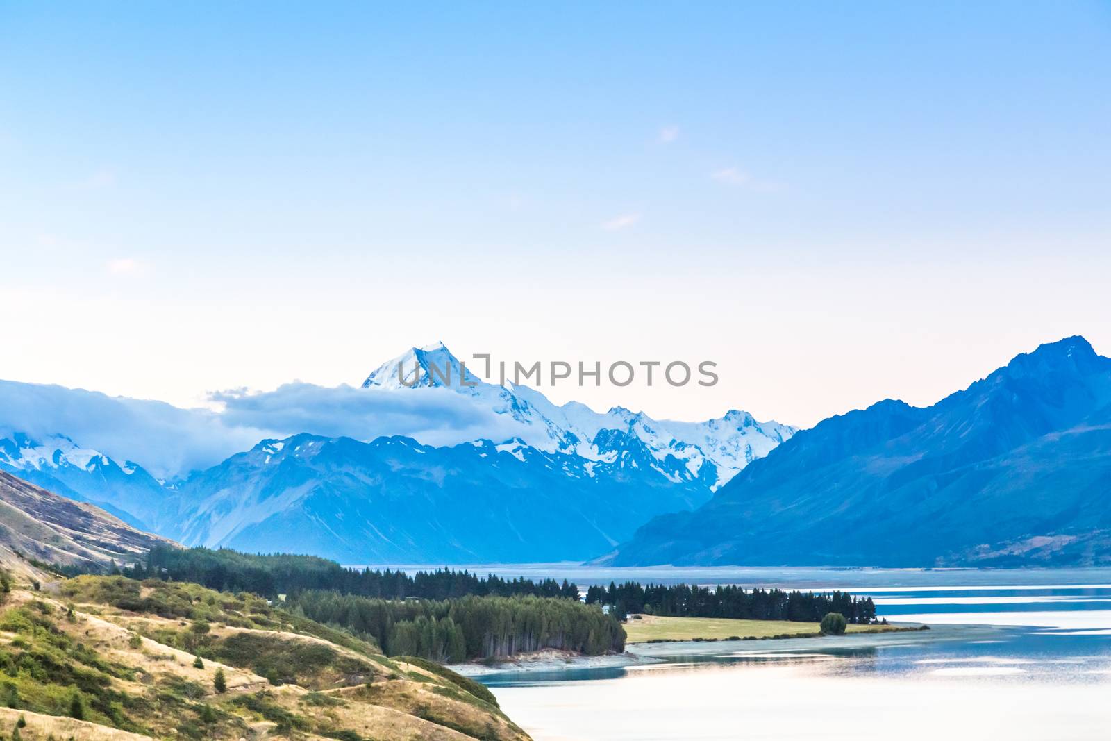 Aoraki Mount Cook National Park, New Zealand, Oceania.