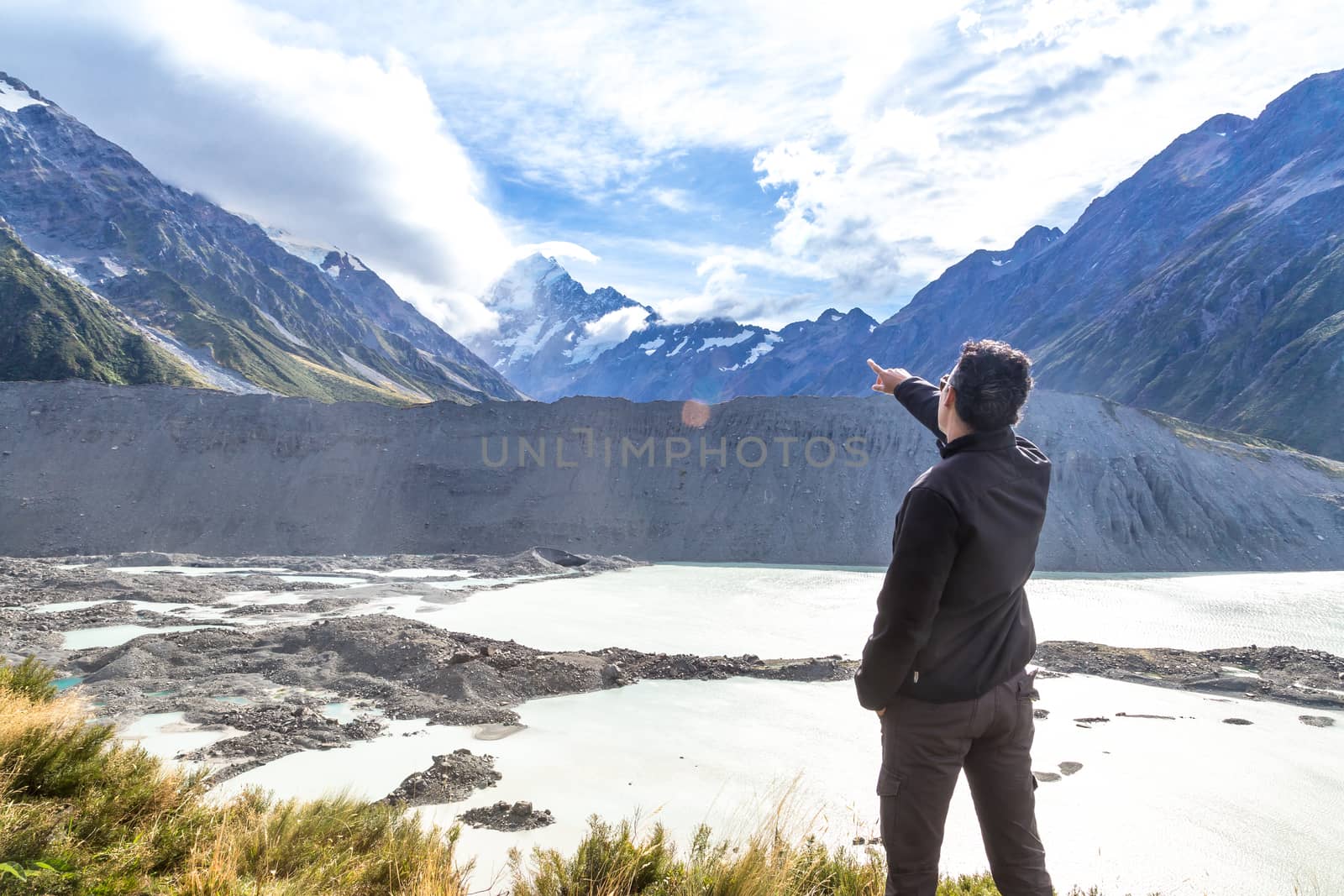 Aoraki Mount Cook National Park, New Zealand, Oceania. by SeuMelhorClick