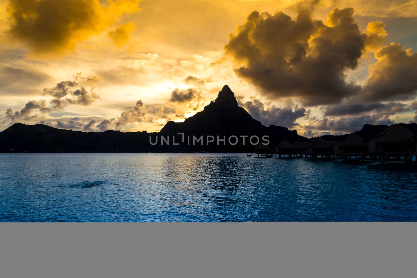 Bora Bora Island, French Polynesia.