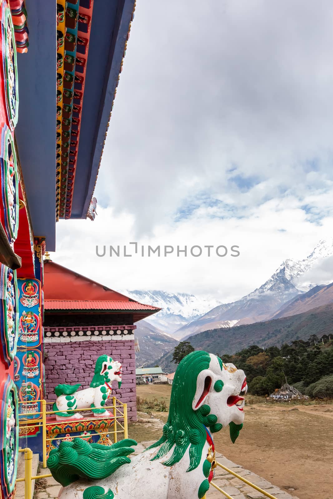 Trekking Everest Base Camp. Monastery in Nepal. by SeuMelhorClick