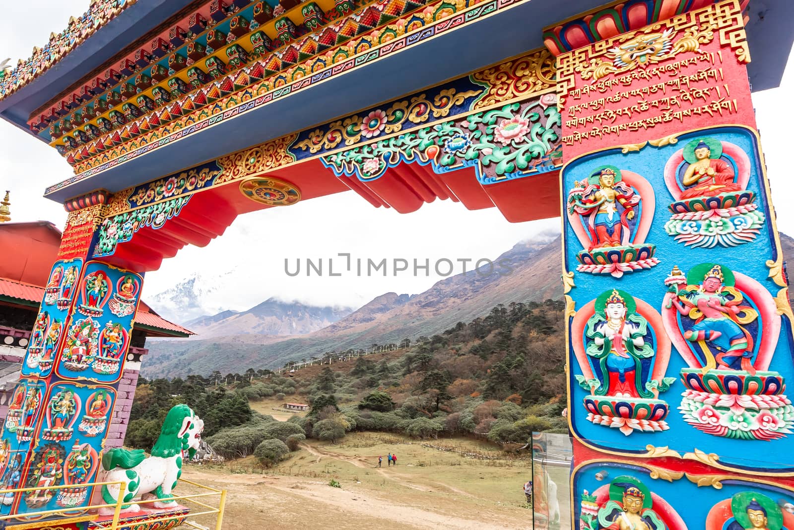 Trekking Everest Base Camp. Nepal. Asia.