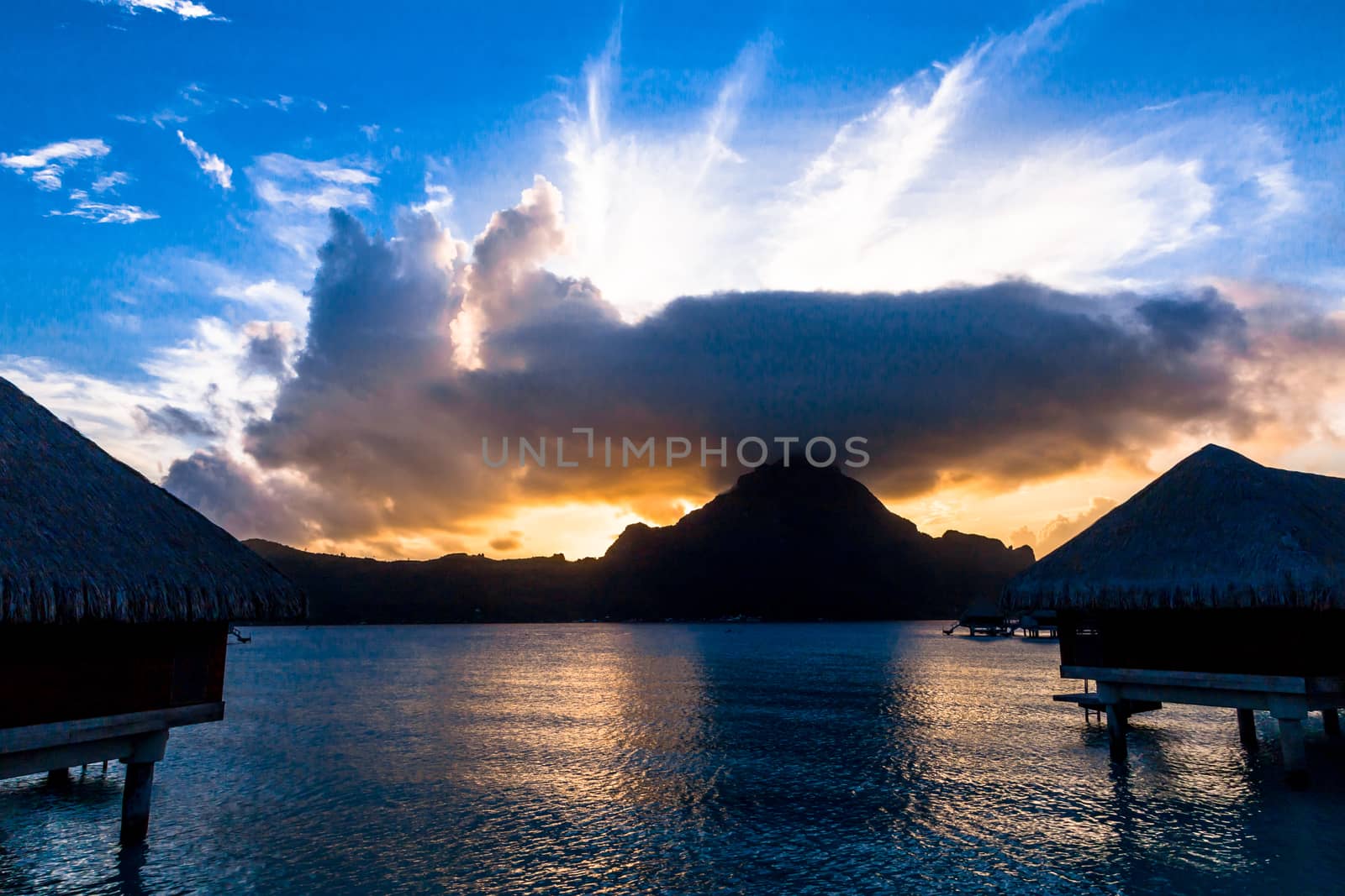 Bora Bora Island, French Polynesia.