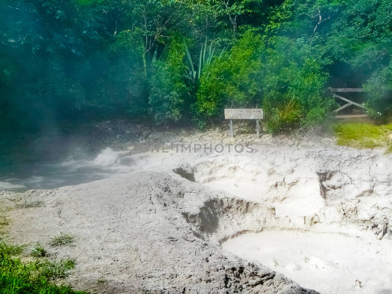 Boiling mud pot in Rincon de la Vieja national park by nicousnake