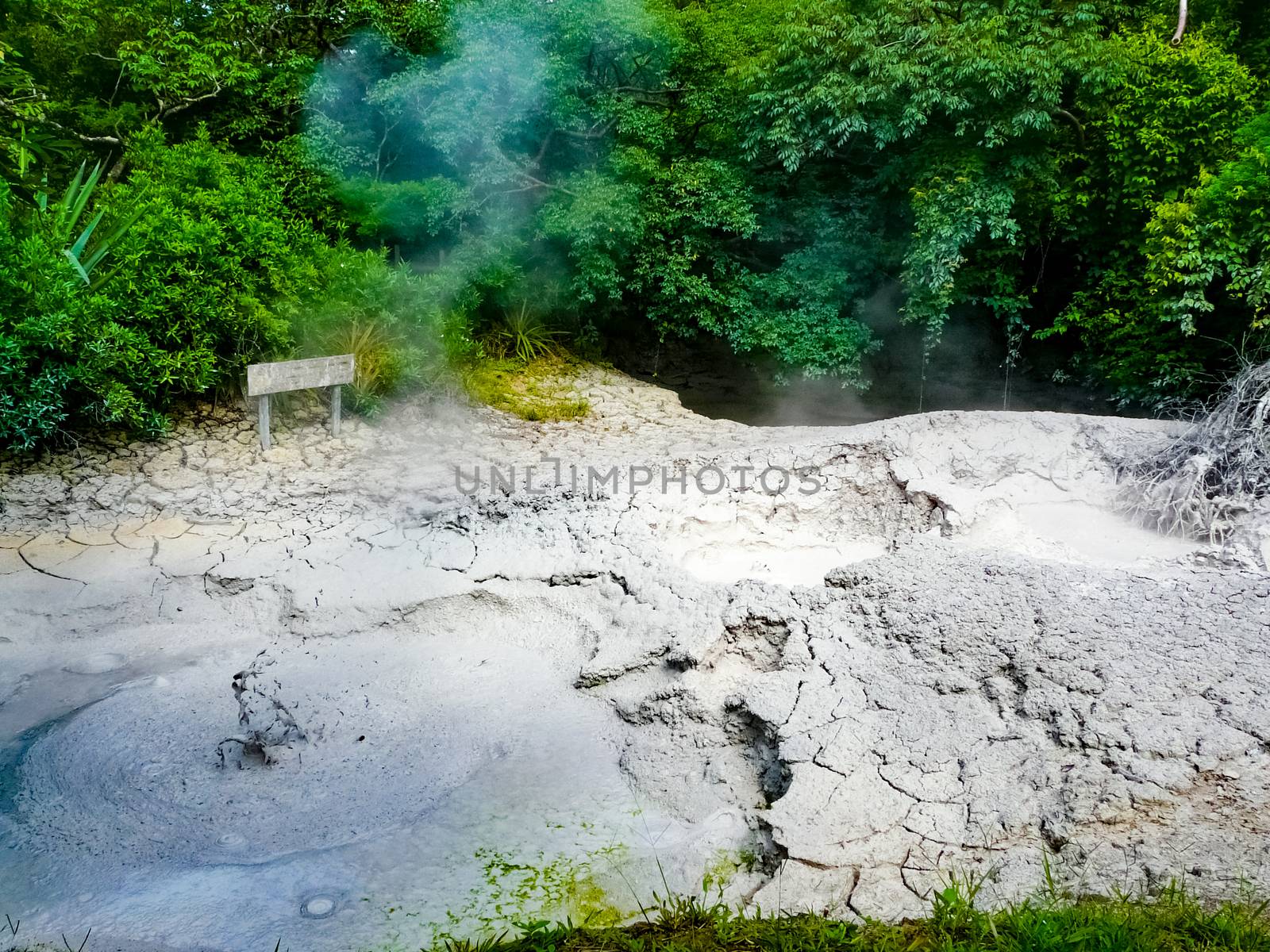 Boiling mud pot in Rincon de la Vieja national park by nicousnake