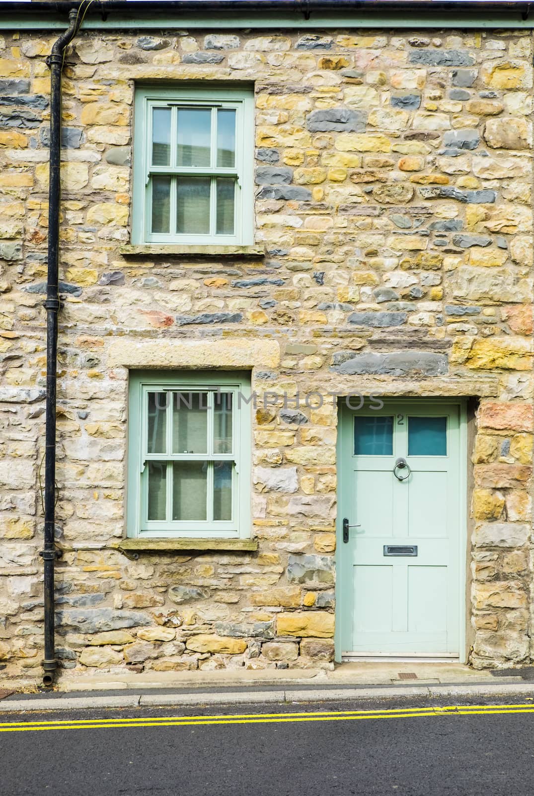 Dent village in the Yorkshire Dales UK