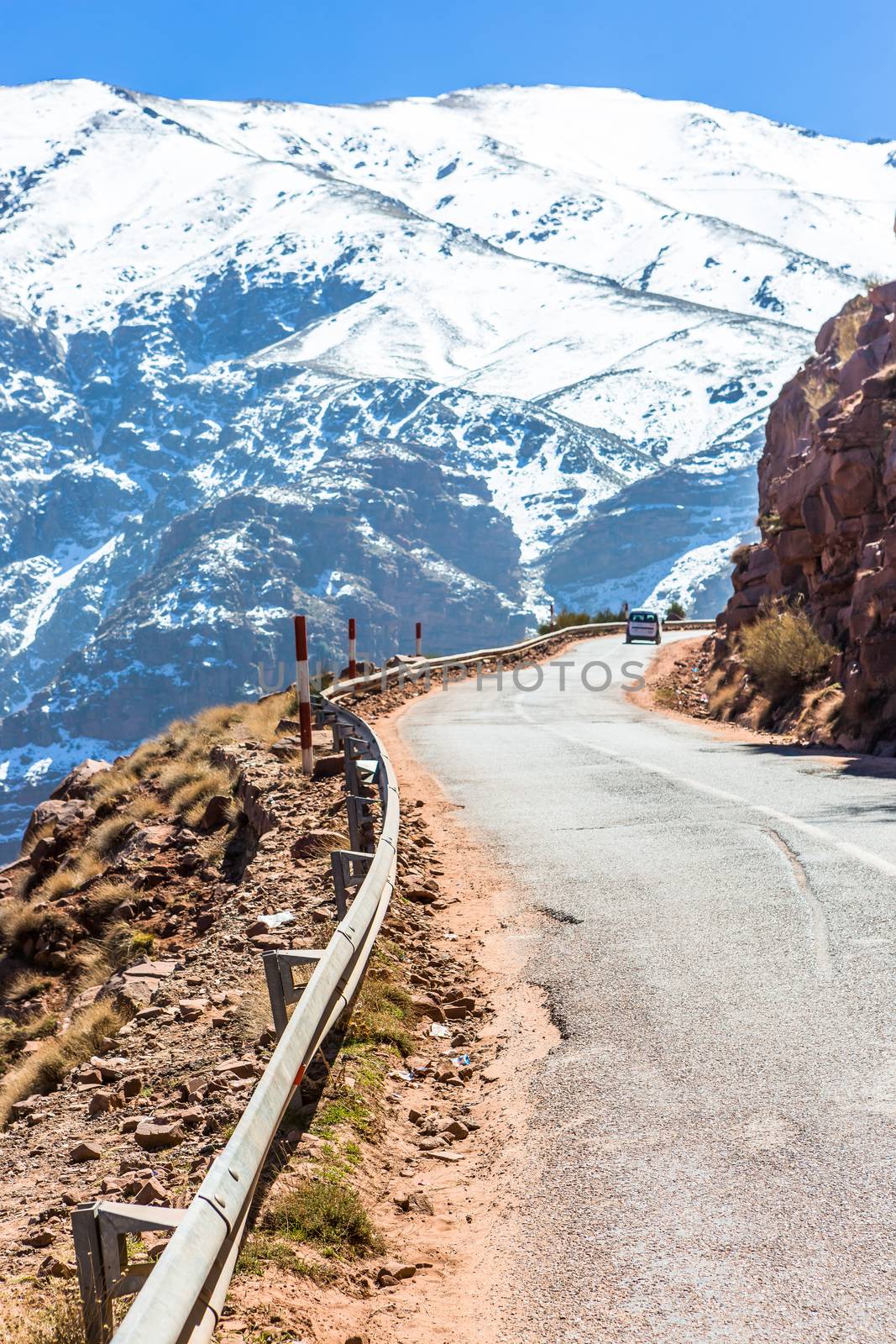 Atlas mountains in Morocco, Africa