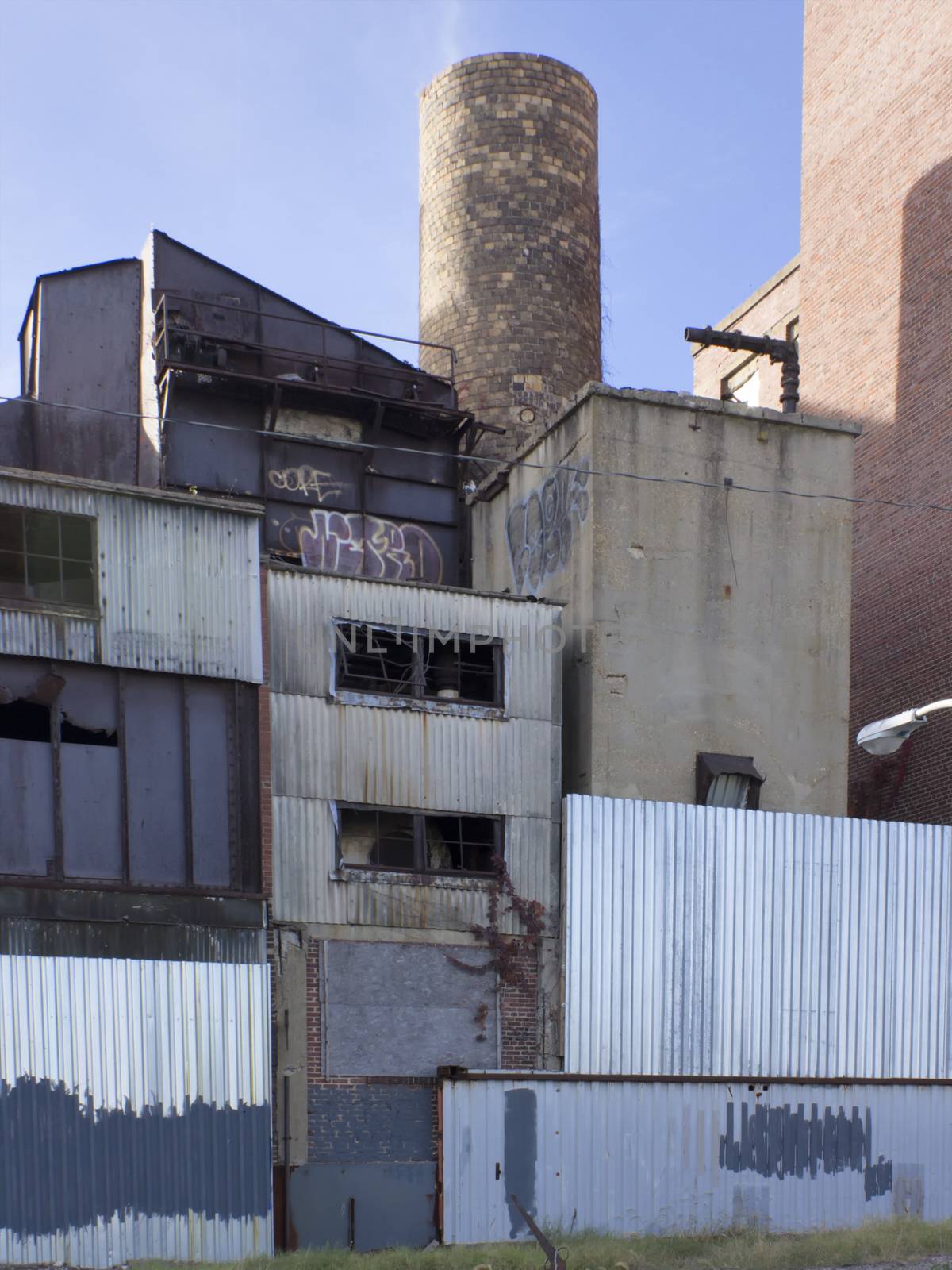 Abandoned industrial buildings by CharlieFloyd