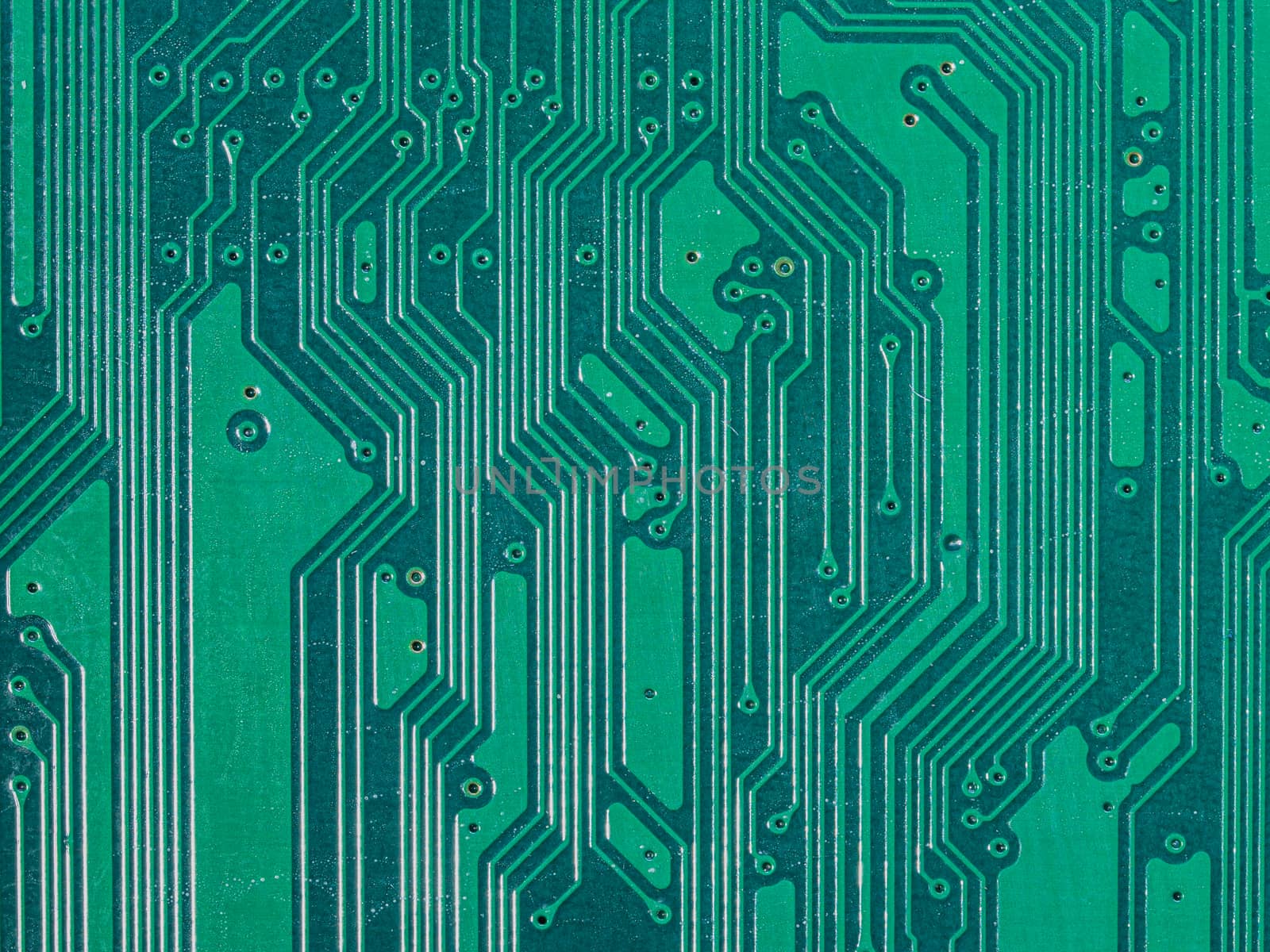 printed circuit for electronic components