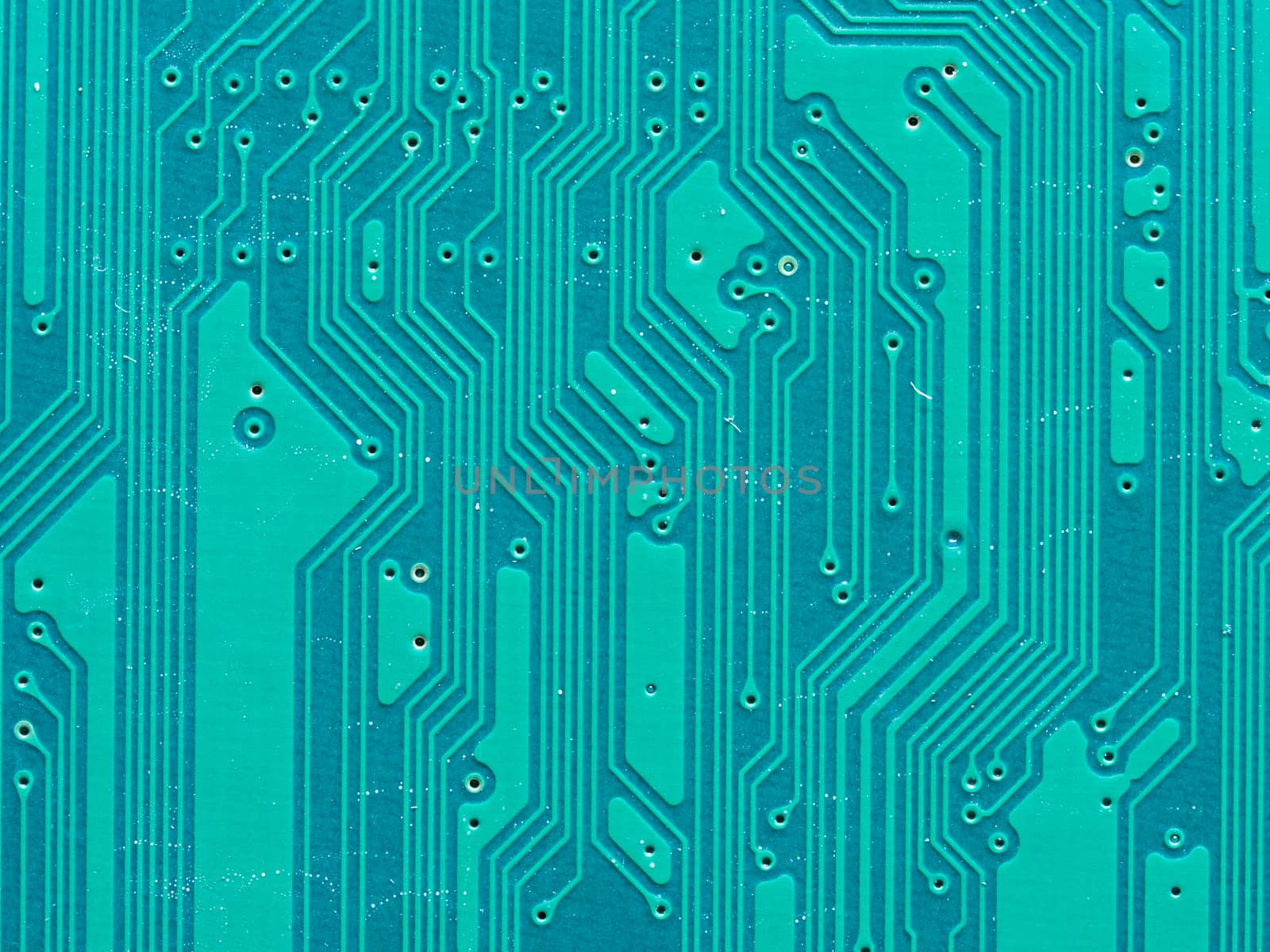 printed circuit for electronic components by jmagfoto