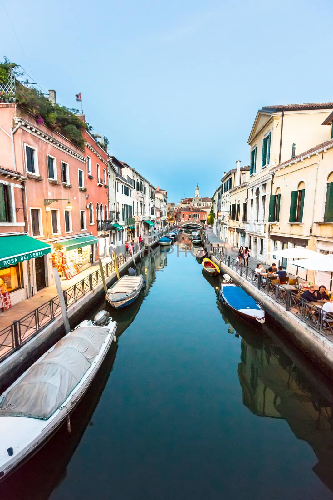 The charming city of Venice in Italy.