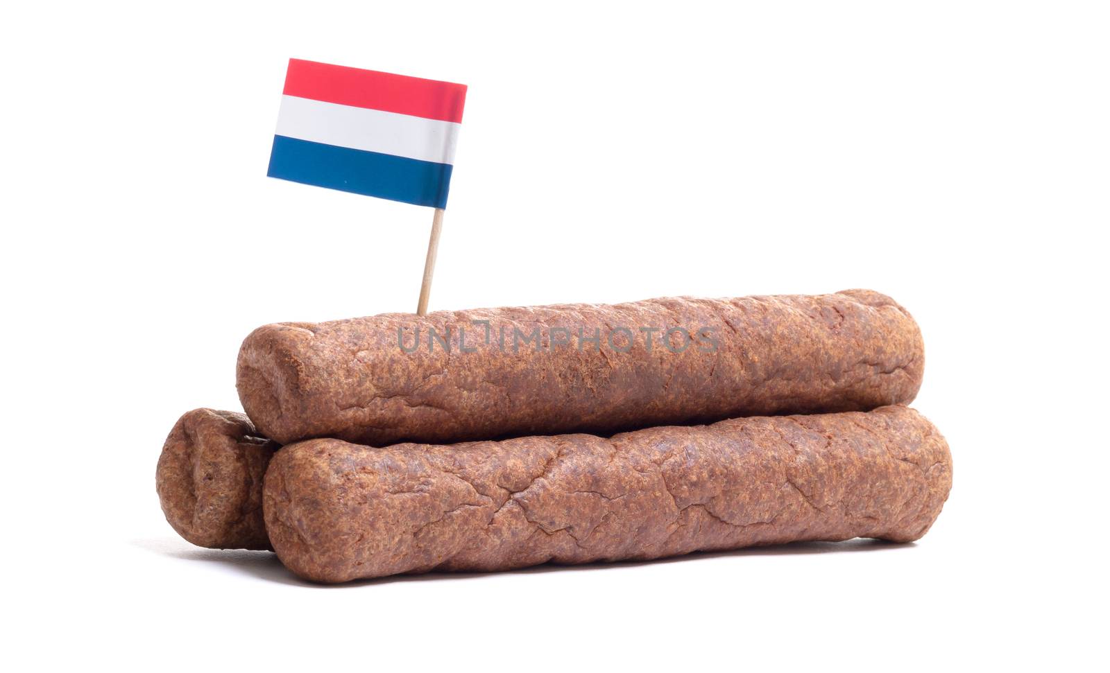 Three frikadellen, a Dutch fast food snack by michaklootwijk