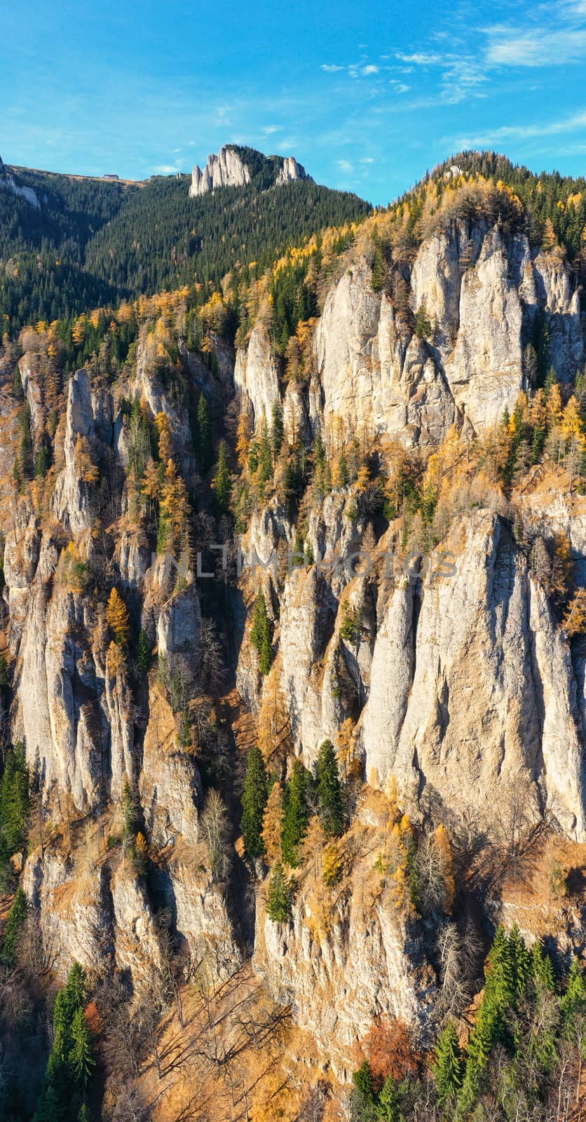 Rock formation landscape in autumn by savcoco