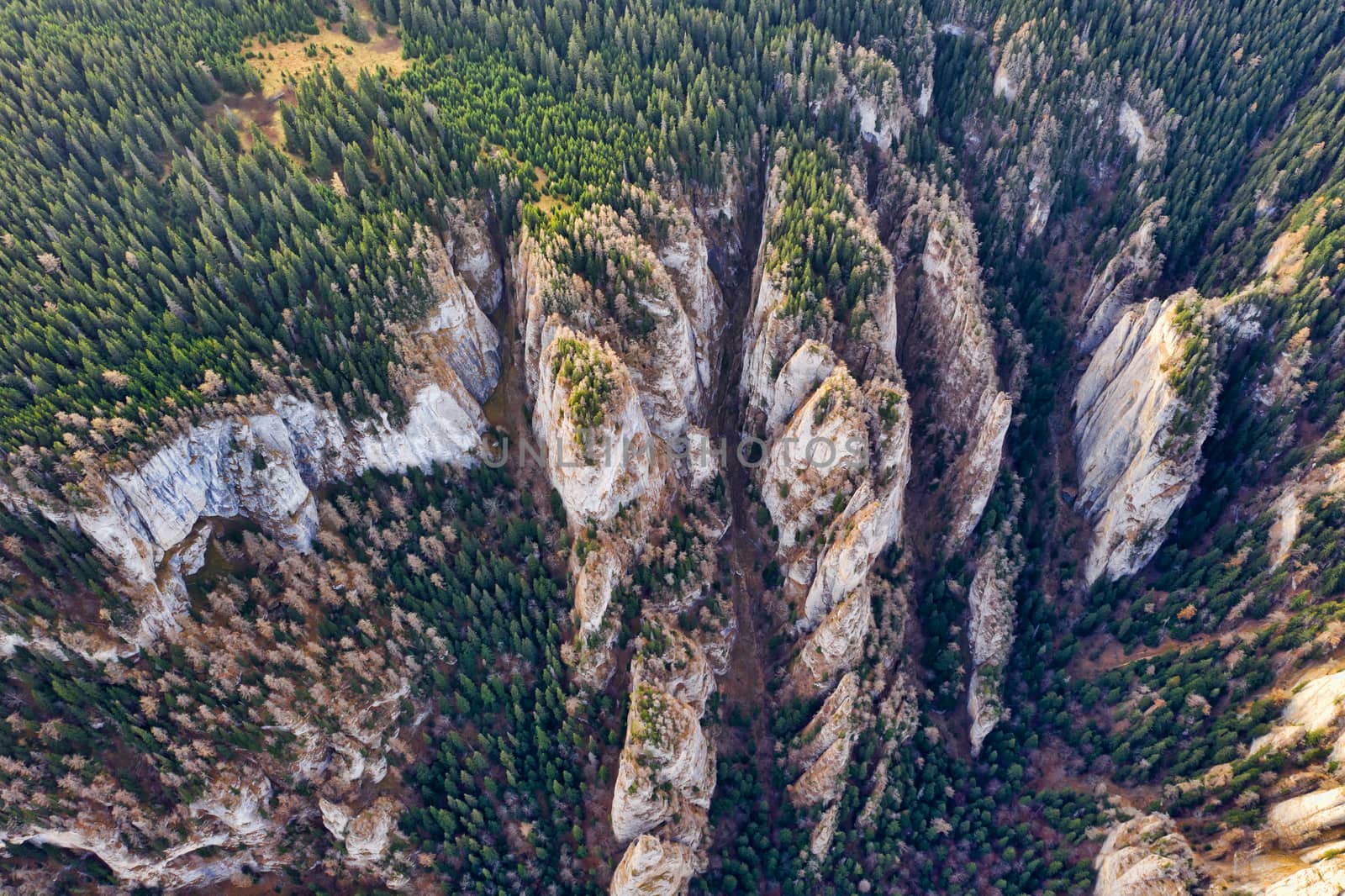 Small canyons view from drone by savcoco