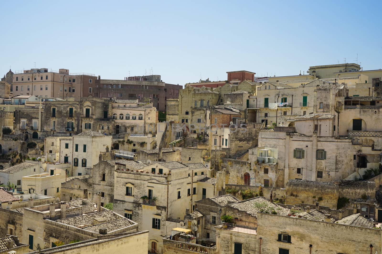 View on the Matera "stones" by cosca