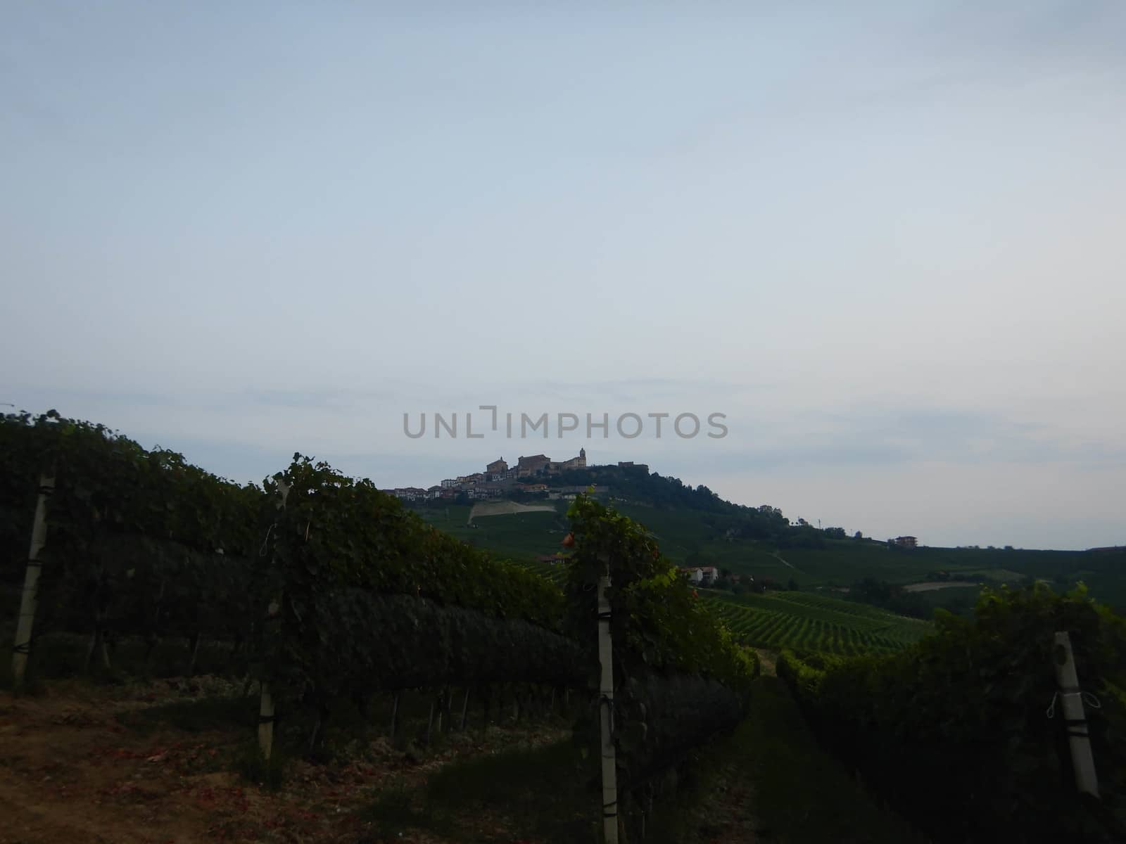 View of La Morra, Piedmont - Italy by cosca