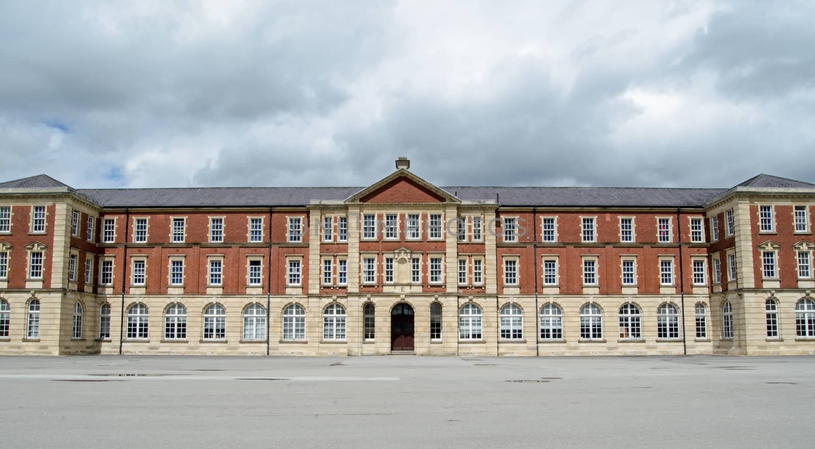 New College buildings, Sandhurst Military Academy, Berkshire by BasPhoto