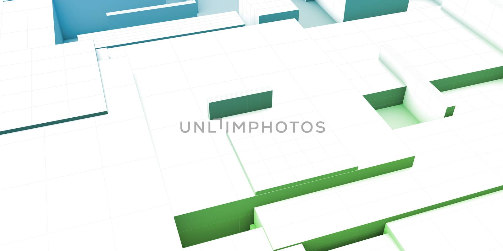 Security Platform for Network Technology Industry Concept