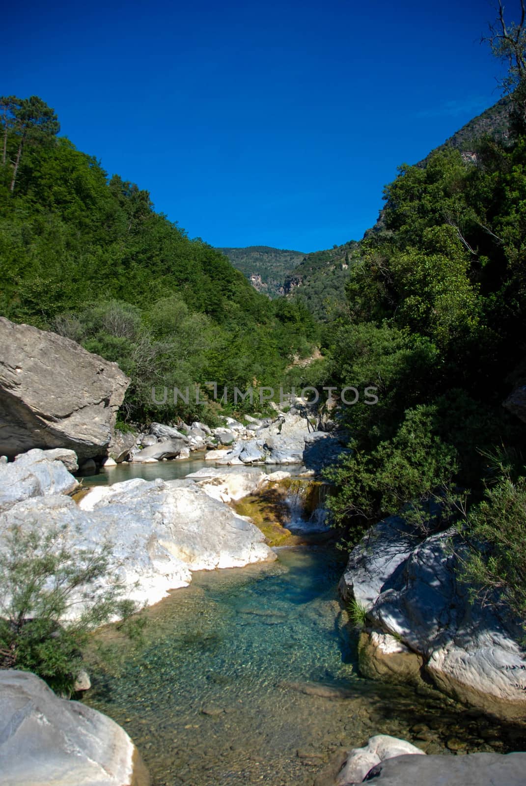 Creek near Rocchetta Nervina, Liguria - Italy
