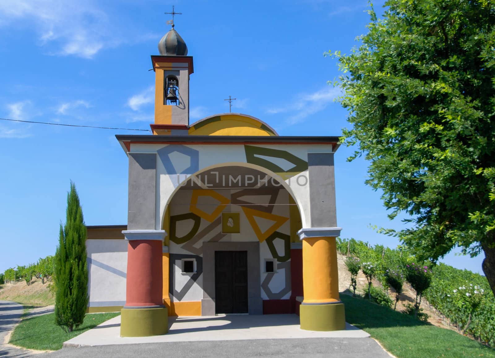 Little Church of Coazzolo, Piedmont - Italy by cosca